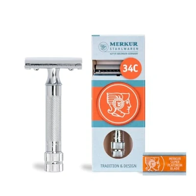 Afbeelding van Merkur 34C double edge safety razor