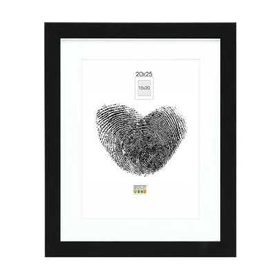 Image de Deknudt Frames S66KF2 Basic Cadre Photo Noir 28,6 x 23,5 1,5 cm