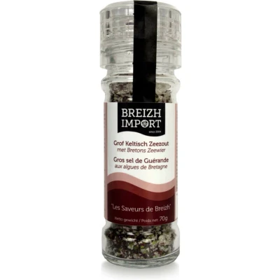 Afbeelding van Breizh Import Grof Keltisch Zeezout met Bretons Zeewier 65GR