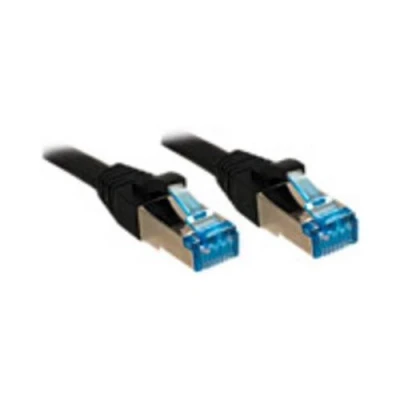 Image de Lindy Cordon de raccordement RJ 45 (M) pour 7.5 m SFTP PiMF CAT 6a sans halogène moulé crochet noir