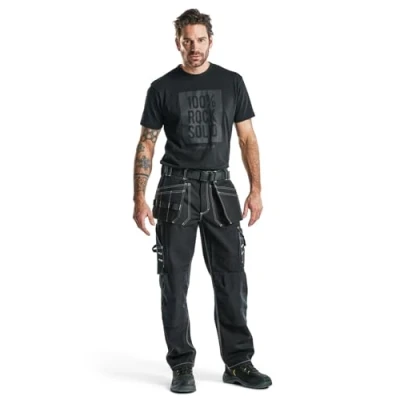 Afbeelding van Blaklader Werkbroek 1530 1370 Mannen Zwart 58