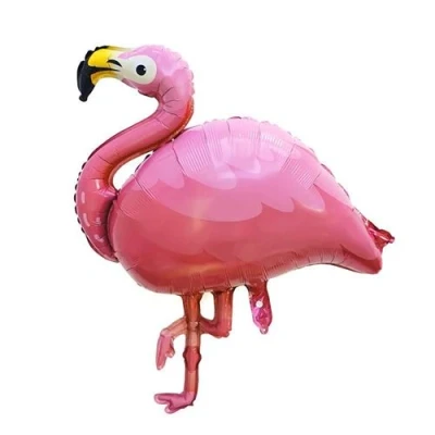 Image de Paris Prix Ballon Gonflable Aluminium flamant 90cm Rose