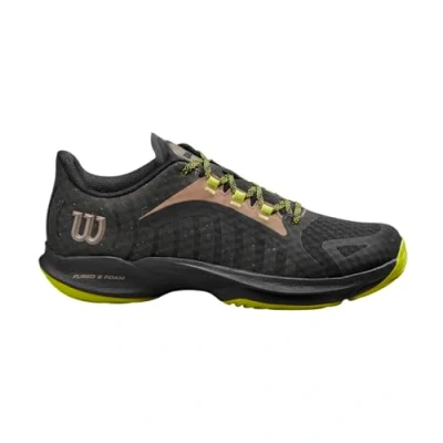 Afbeelding van Wilson Hurakn Pro WRS332840 Padelschoenen Heren Black Lime EU 42 23 Zwart