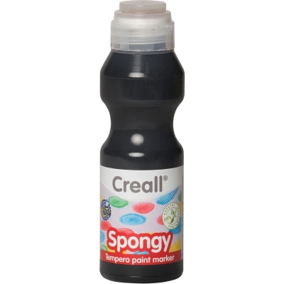 Afbeelding van Creall Spongy Verfstift Zwart, 70ml