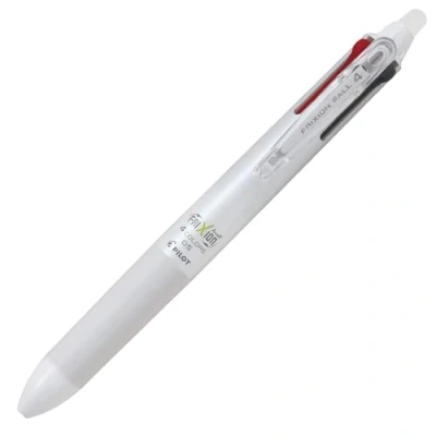Afbeelding van Pilot Roller FRIXION Ball Balpen, 4 vier kleuren, 0,5 mm (wit)