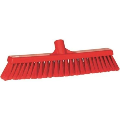 Image de VIKAN 31784 balai, 410 mm, polypropylène, souple/fendu, rouge 3178/4