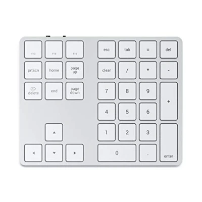 Afbeelding van Satechi Extended Wireless Keypad zilver ST XLABKS