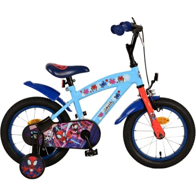 Afbeelding van Spidey Kinderfiets Jongens 14 inch Blauw
