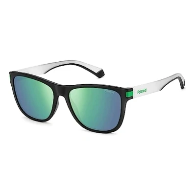 Afbeelding van Polaroid PLD 2138/S zonnebril mat zwart/groen 56/17/140 uniseks