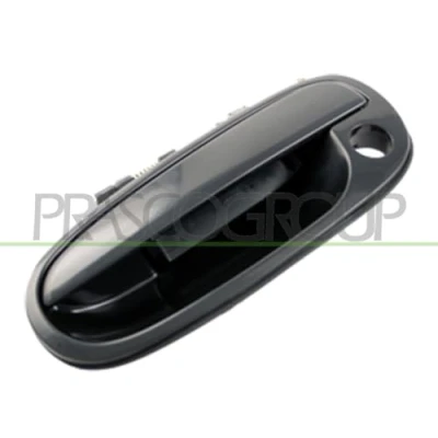 Afbeelding van PRASCO HN7158002 Deurgrepen Buiten, Links voor Zwart Glad HYUNDAI: Matrix