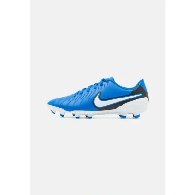 Afbeelding van Nike Performance Tiempo Legend 10 CLUB Voetbalschoenen met kunststof noppen, Heren, Maat: 44, Signal blue/white Hoogwaardig imitatieleer
