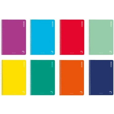 Afbeelding van Schrift Pacsa Basic Multicolour 80 Lakens Din A4 (10 Stuks)