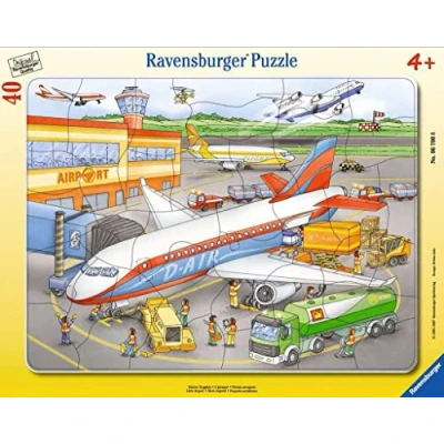 Image de Puzzle Ravensburger Petit Aéroport, 40 pièces