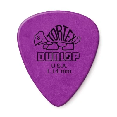 Afbeelding van Dunlop Tortex Standard 1.14 Plectrum 12 Pack paars Plectra
