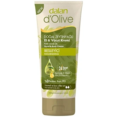 Afbeelding van Dalan d&#039;Olive 3 x voedende hand en lichaamscrème voor normale tot droge huid, 250 ml