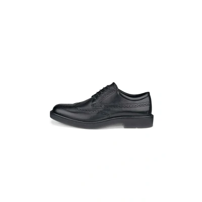 Afbeelding van ECCO Veterschoenen, Heren, Maat: 41, Black Leer