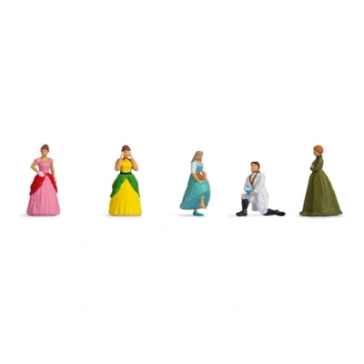 Afbeelding van NOCH 15807 H0 Assepoester figuren Geverfd