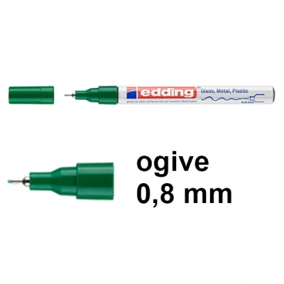 Image de edding 780 paint marker Lackmarker, vert, largeur de tracé: 0,8mm
