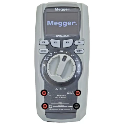 Afbeelding van Megger AVO850 Multimeter Digitaal CAT III 1000 V, IV 600 V Weergave (counts): 50000
