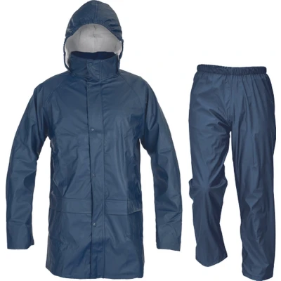 Afbeelding van Cerva Siret regenpak navy maat 3XL