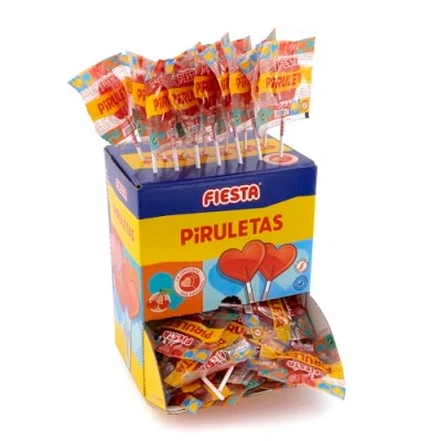 Image de Fiesta Sucettes C÷ur Cerise