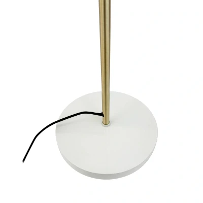 Afbeelding van Dyberg Larsen Sleep vloerlamp, putty wit, hoogte 165 cm, staal