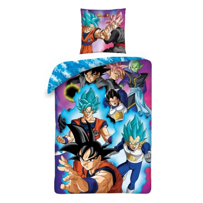Afbeelding van Dragon Ball Super Son Goku vs Rose Microvezel Beddengoed Set (200x140cm + 63x63cm)