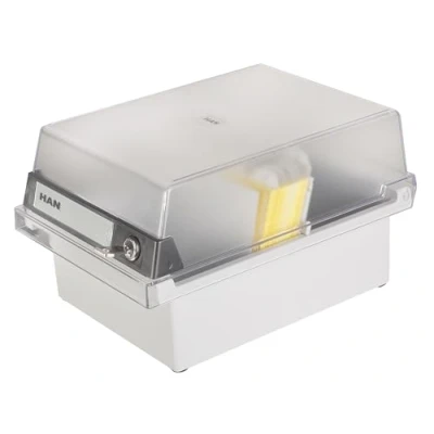 Image de Han 966 s 631, boîte à fiches collection spéciale a6 horiz. , design innovant et attrayant, pour 800 fiches, avec serrure, couvercle amovible