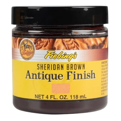 Afbeelding van Fiebing Antique Finish (Seridan Brown (Sheridan), 4oz/118 ml)
