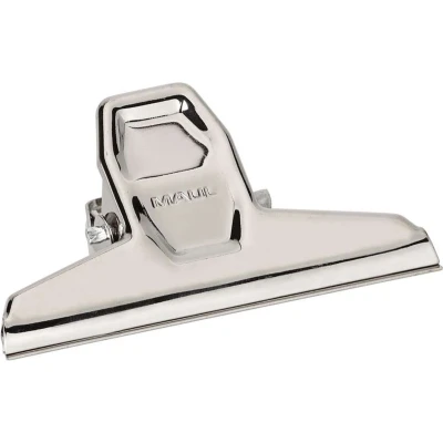 Afbeelding van Papierklem MAUL Pro 95mm capaciteit 25mm zilver