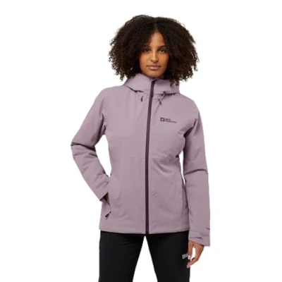 Afbeelding van Jack Wolfskin Outdoorjas, Dames, Maat: Large, Wild blossom