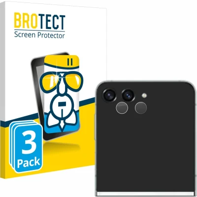 Afbeelding van BROTECT Screenprotector voor Samsung Galaxy Z Flip 5 (ALLEEN Camera Lens) Folie Beschermfolie Beschermglas transparant (3 Stuks)