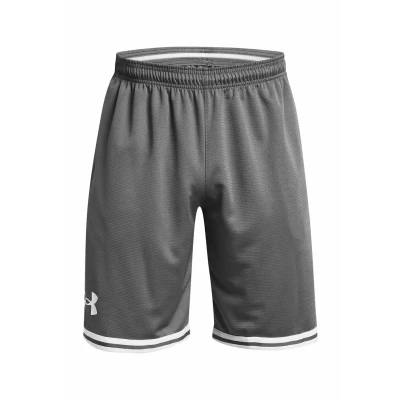 Afbeelding van Under Armour Basketbalshorts perimeter shorts heren, Castlerock / Wit