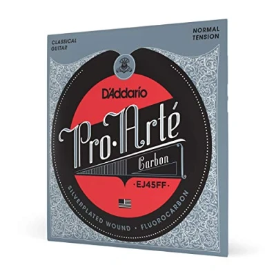 Afbeelding van D&#039;Addario EJ45FF K Git.snaren Carbon Pro Arte, Normal Klassieke gitaarsnaren