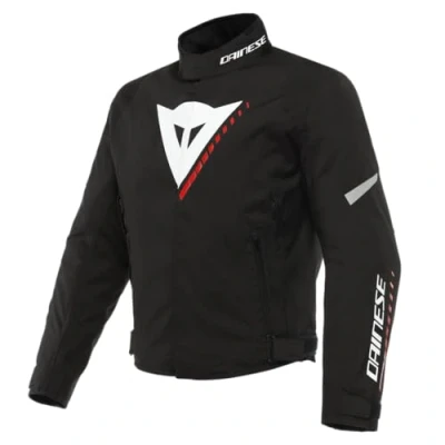 Afbeelding van Dainese Veloce D Dry Jacket Black White Lava Red 48 Maat Jas