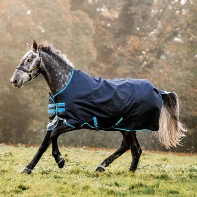 Afbeelding van Amigo Bravo 12 Turnout 50g Navy/Turquoise 125/175