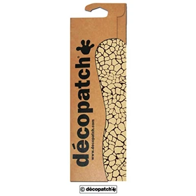 Afbeelding van Décopatch C558O een zakje met 3 vellen bedrukt papier, 30 x 40 cm, beige mozaïek