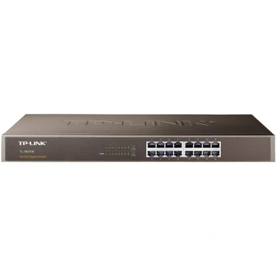 Afbeelding van TP LINK TL SG1016 19 netwerk switch 16 poorten 1 GBit/s