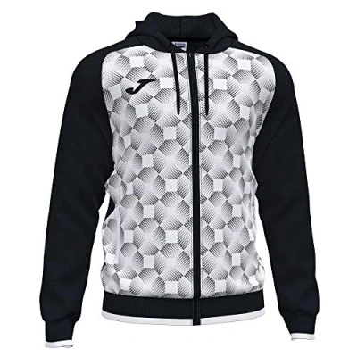 Afbeelding van Joma Supernova III Jas Met Kap Heren Zwart / Wit Maat: XL