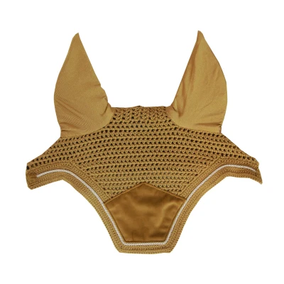 Image de Kentucky Bonnet Anti Mouches Wellington Velours Moutarde Full
