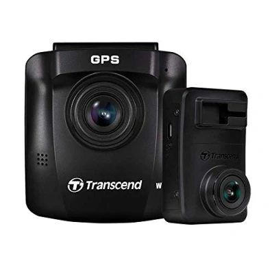 Afbeelding van Transcend Dashcam DrivePro 620 64GB (zuignapbevestiging) (Batterij, Bluetooth, WiFi, Ingebouwd display, Ingebouwde microfoon, Volledige HD), Dashcams, Zwart