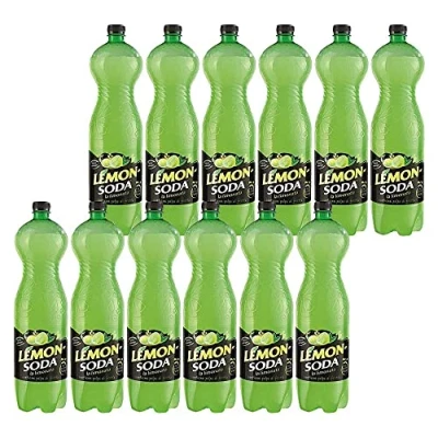 Afbeelding van 12x Campari Group Lemonsoda Italiaanse limonade verfrissende frisdrank PET fles 1Lt