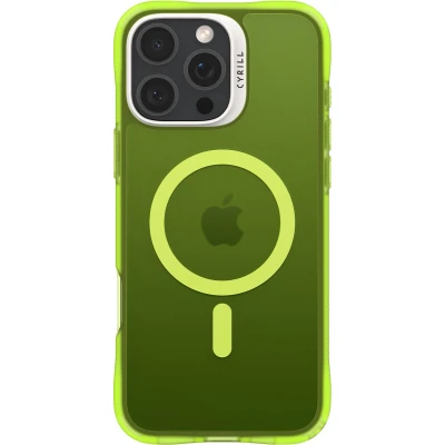 Afbeelding van CYRILL Spigen Ultra Sheer compatibel met iPhone 16 Pro (2024) limoen