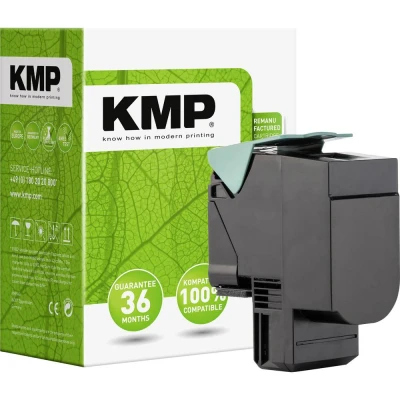 Afbeelding van KMP Toner vervangt Lexmark 800H2 Compatibel Cyaan 2000 bladzijden L T112C 3911,2003