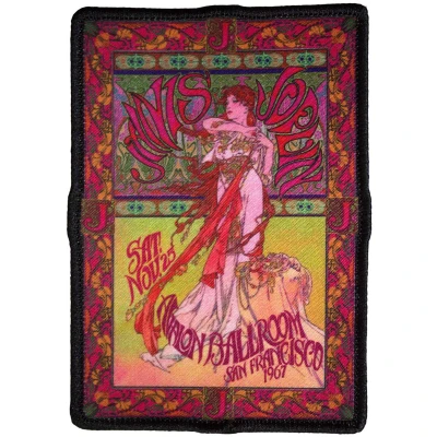 Afbeelding van Janis Joplin Avalon Ballroom Patch Multicolours