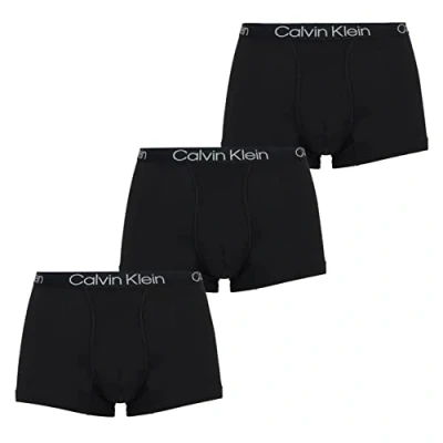 Afbeelding van Calvin Klein Set van 3 herenonderbroeken, zwart.