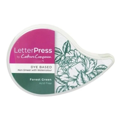 Afbeelding van Gemini LetterPress Inkpad Green