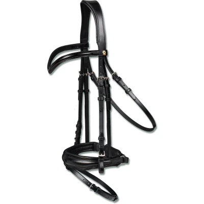 Afbeelding van Waldhausen S Line Patent Leather Bridle Blackshine Full