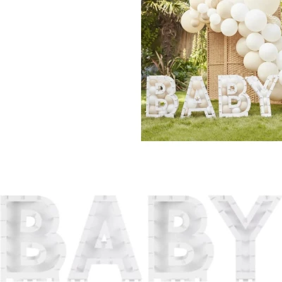 Afbeelding van Ballonnen Mozaïek BABY