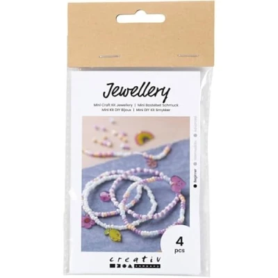 Afbeelding van Creativ Company CC Mini Hobbyset Sieraden Krimpfolie Armbanden Zoet